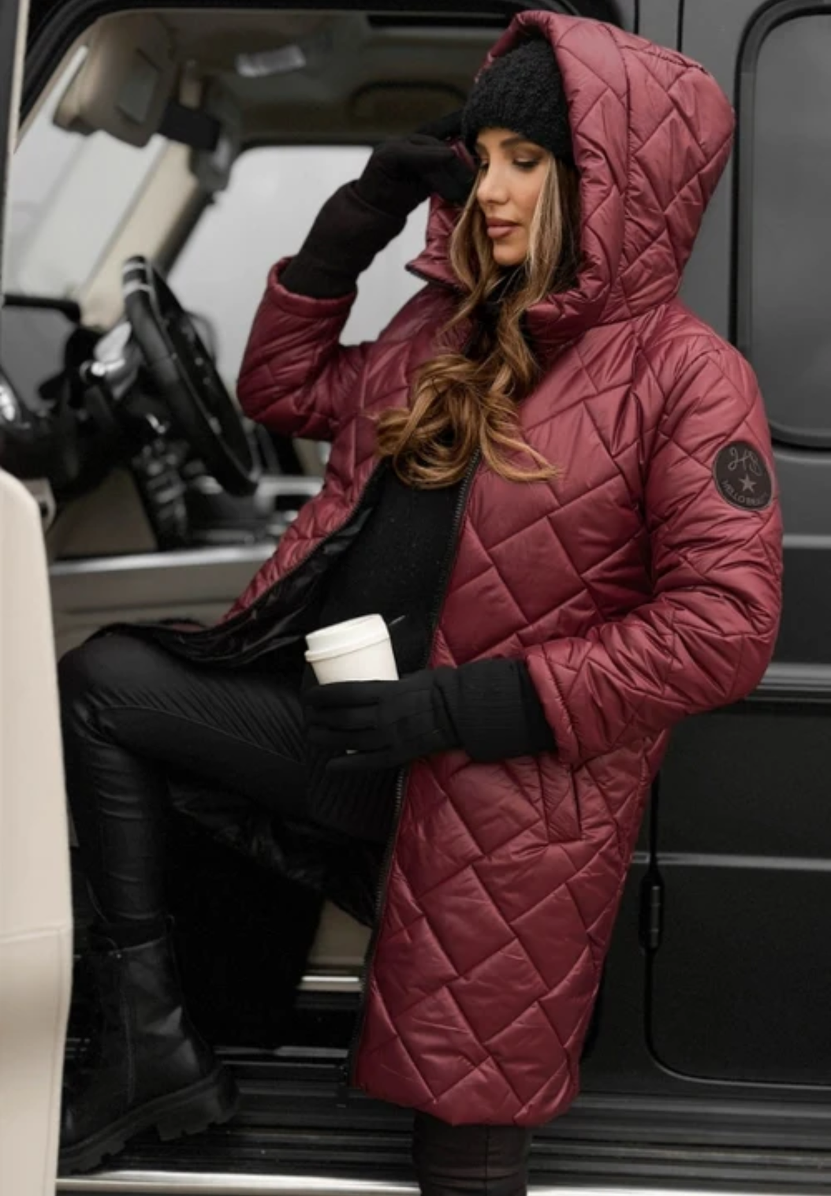 Lora™ | Warmer gesteppter Wintermantel