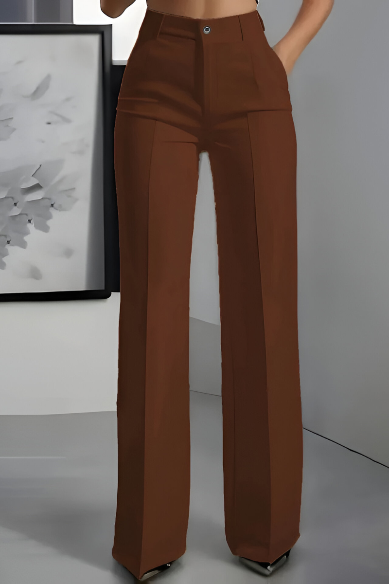 Kiva™ | Pantalones Elegantes de Talle Alto