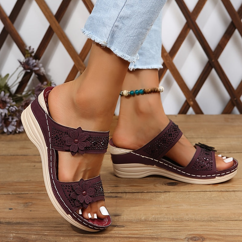 Sandali Comfort Compensati Rosalie