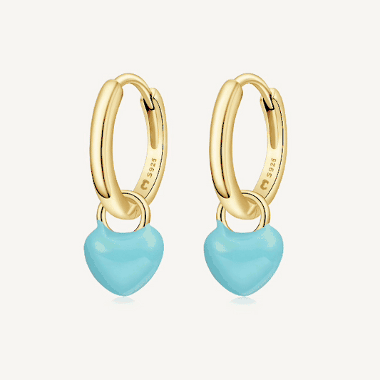 Pendientes Aros Corazón