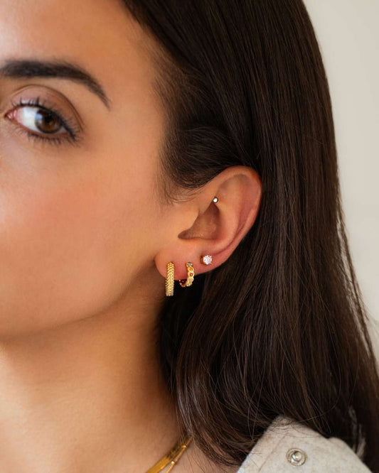 Pendientes Aros Bolitas