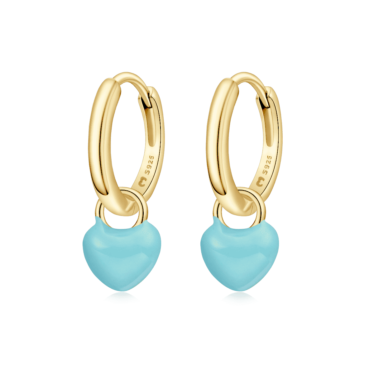 Pendientes Aros Corazón