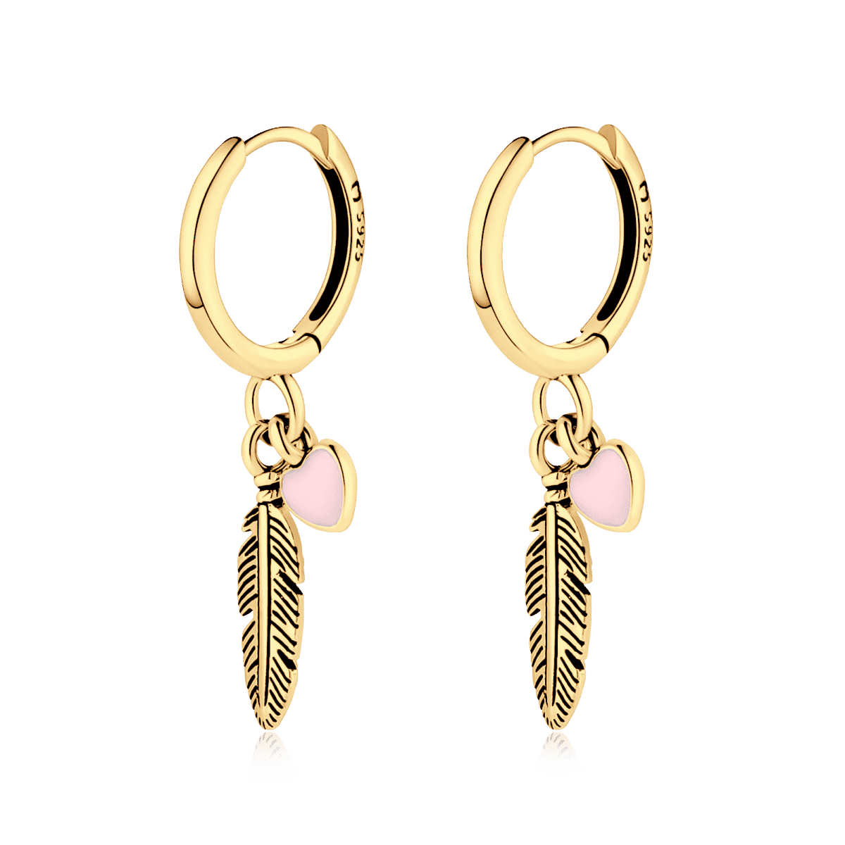 Pendientes Plumas de Amor
