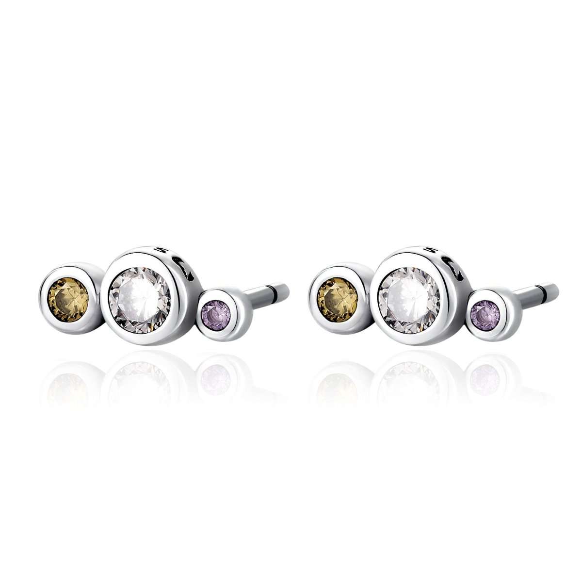 Pendientes Tres Brillantes