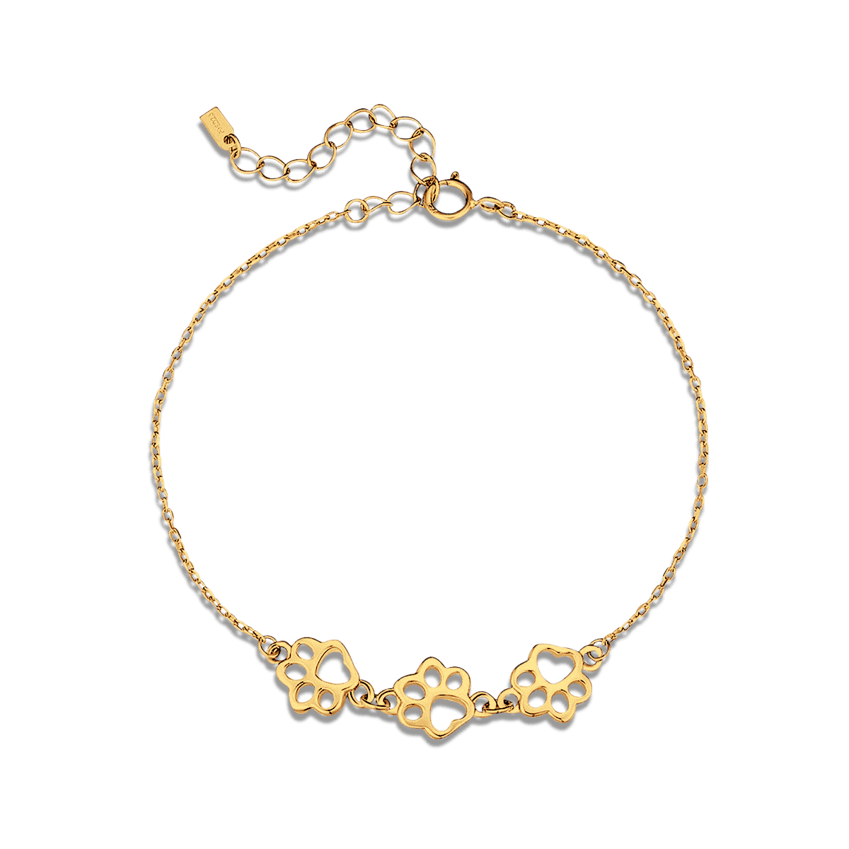 Pulsera Huellitas Trío