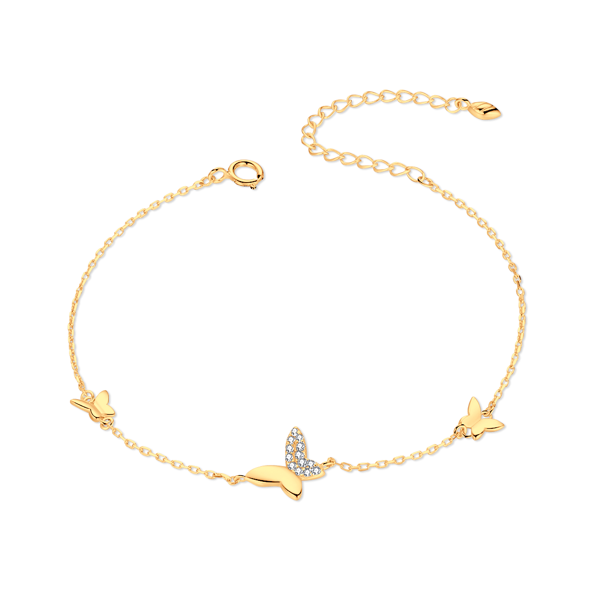 Pulsera Trío Mariposas