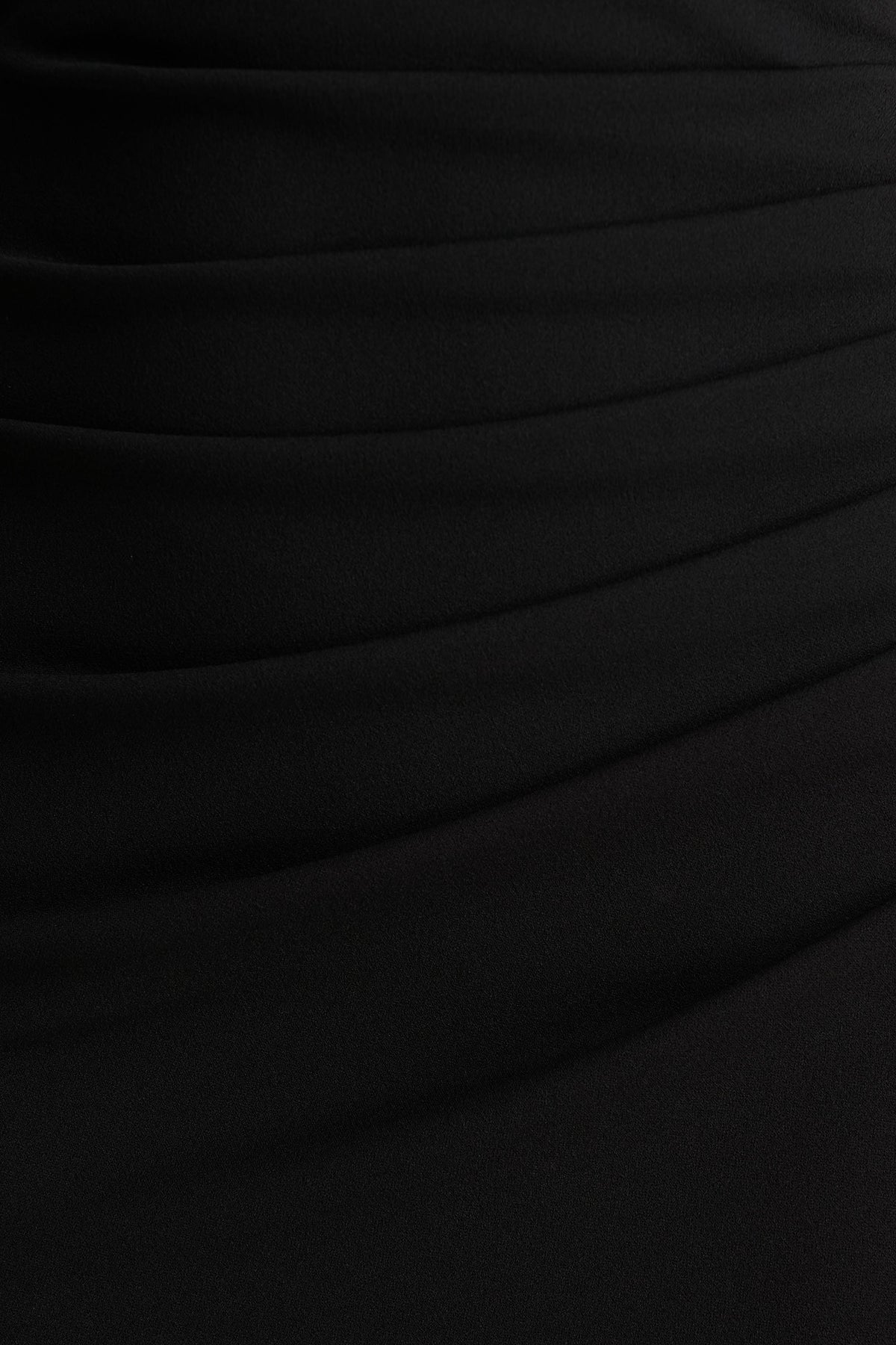 Leah | Vestido Midi Burdeos De Escote Asimétrico Con Manga Capa y Detalle Drapé