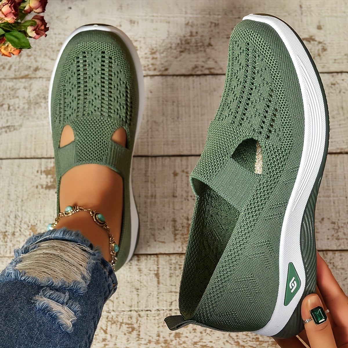 Fiora | Slip-On Schuhe mit Halt