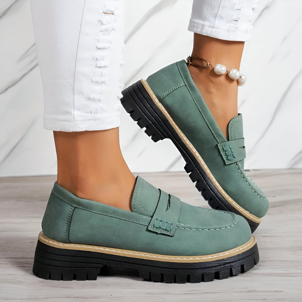 Niene™ | Mocassins confortables et stylés avec semelle de soutien