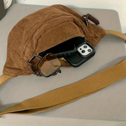 Petra | Schultertasche Cord