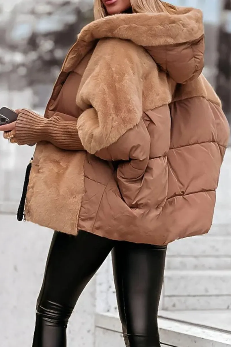Isabelle™ | Warme Jacke mit Kapuze