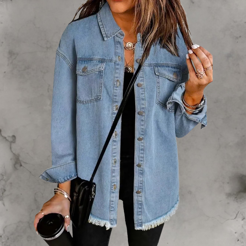 Kian™ | Chaqueta Vaquera Casual con Botones