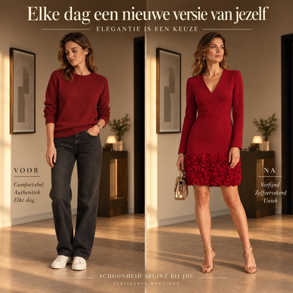 Valentina™ | Abito di lusso con rose