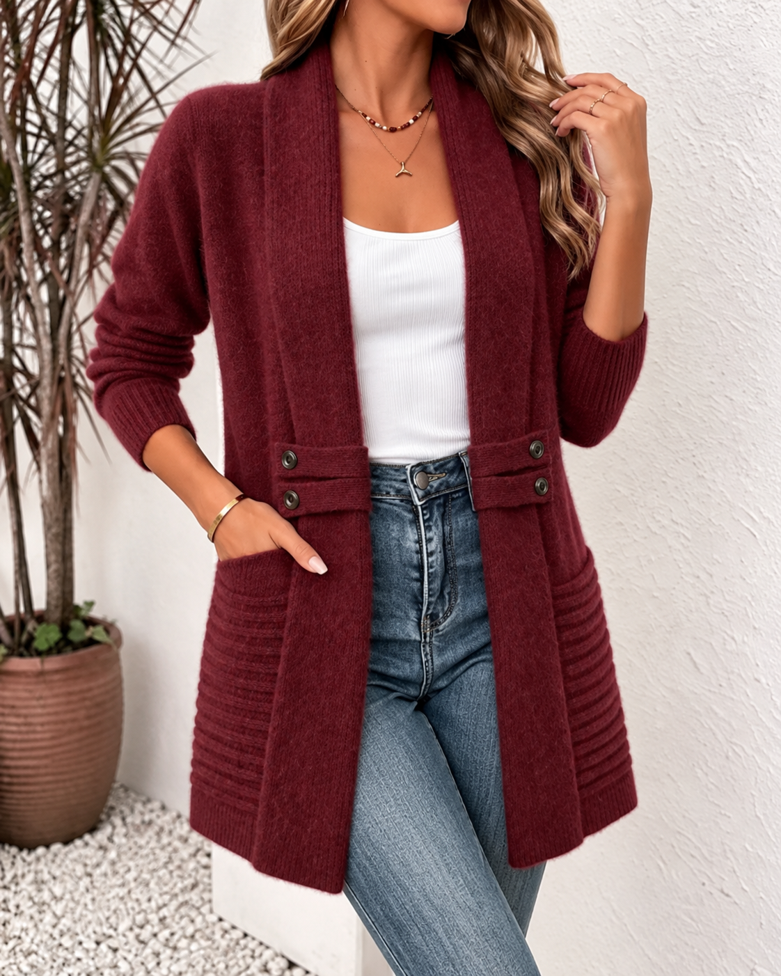 Kiva™ | Cárdigan Elegante