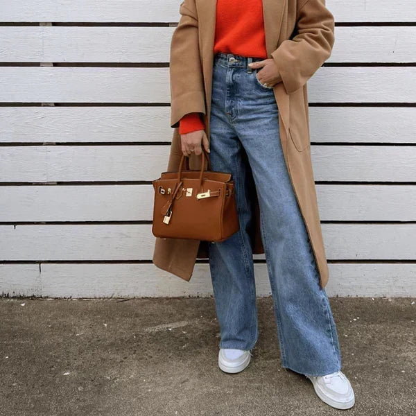 Kensington | Bolso de Mano de Piel