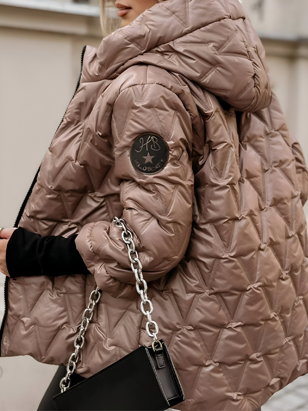 Aurora™ | Bequemer gesteppter Wintermantel mit Kapuze