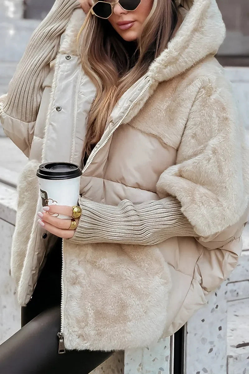Isabelle™ | Warme Jacke mit Kapuze