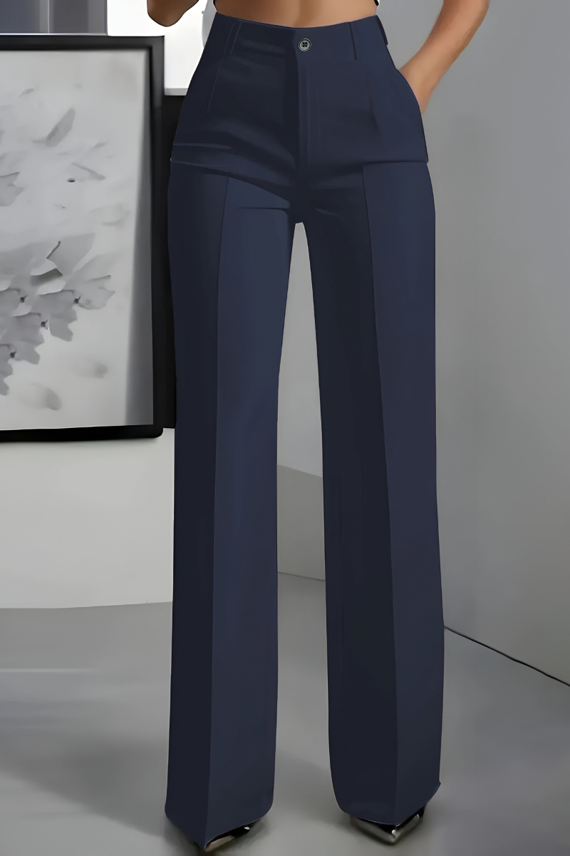 Kiva™ | Pantalon Élégant Taille Haute