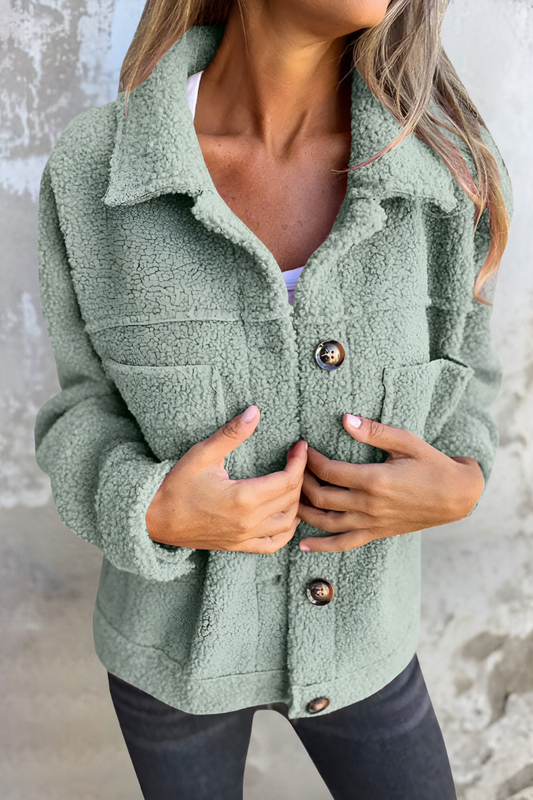 Rina™ | Veste teddy décontractée chaude