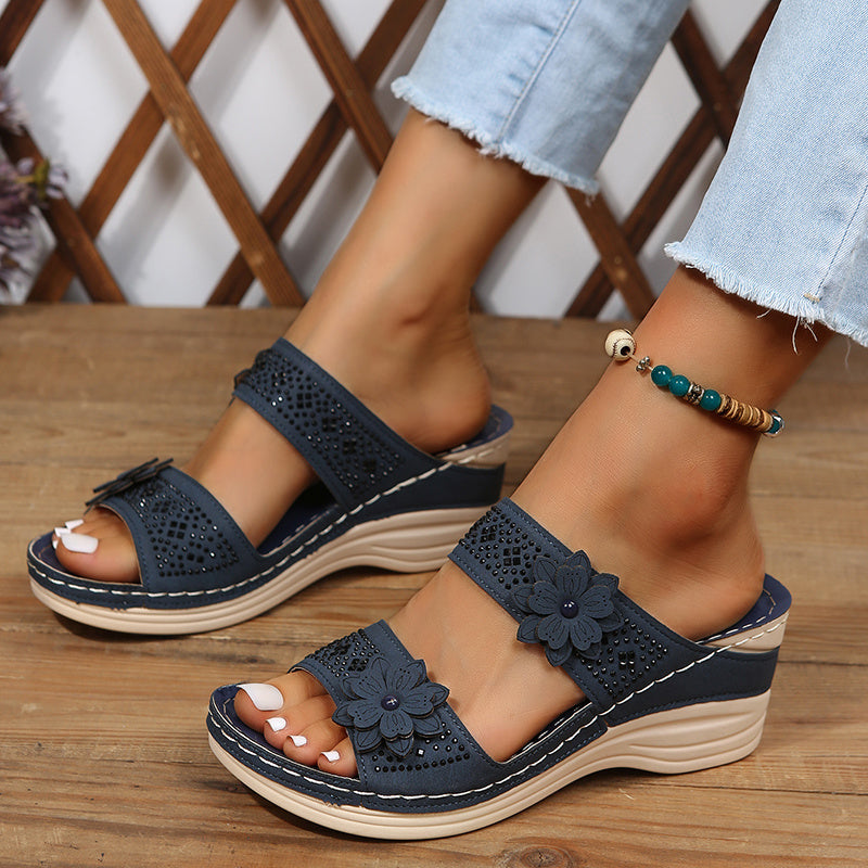 Sandali Comfort Compensati Rosalie