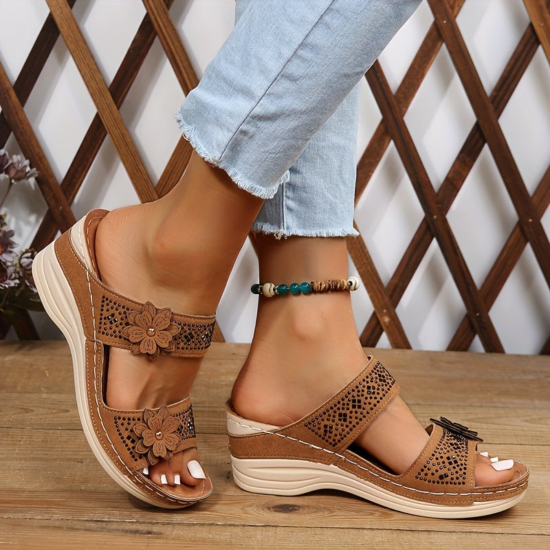Sandali Comfort Compensati Rosalie