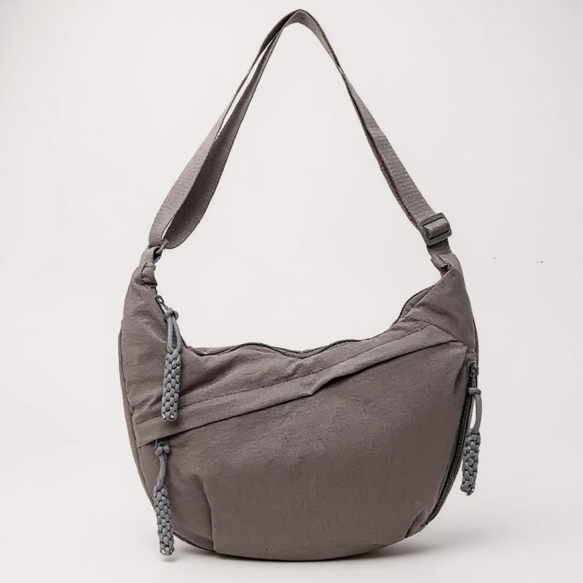 Rosa | Bolso de Hombro Gris