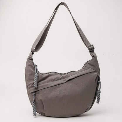 Rosa | Bolso de Hombro Gris