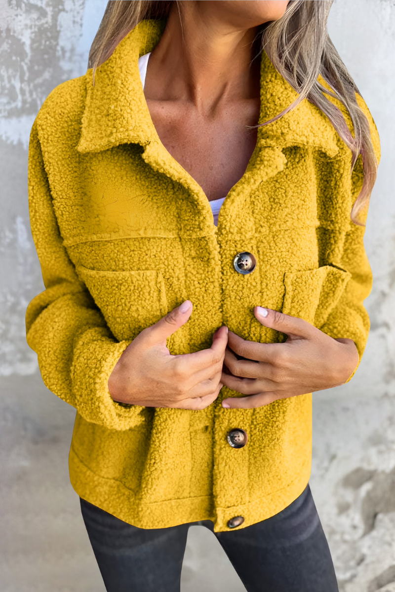 Rina™ | Warme lässige Teddyjacke