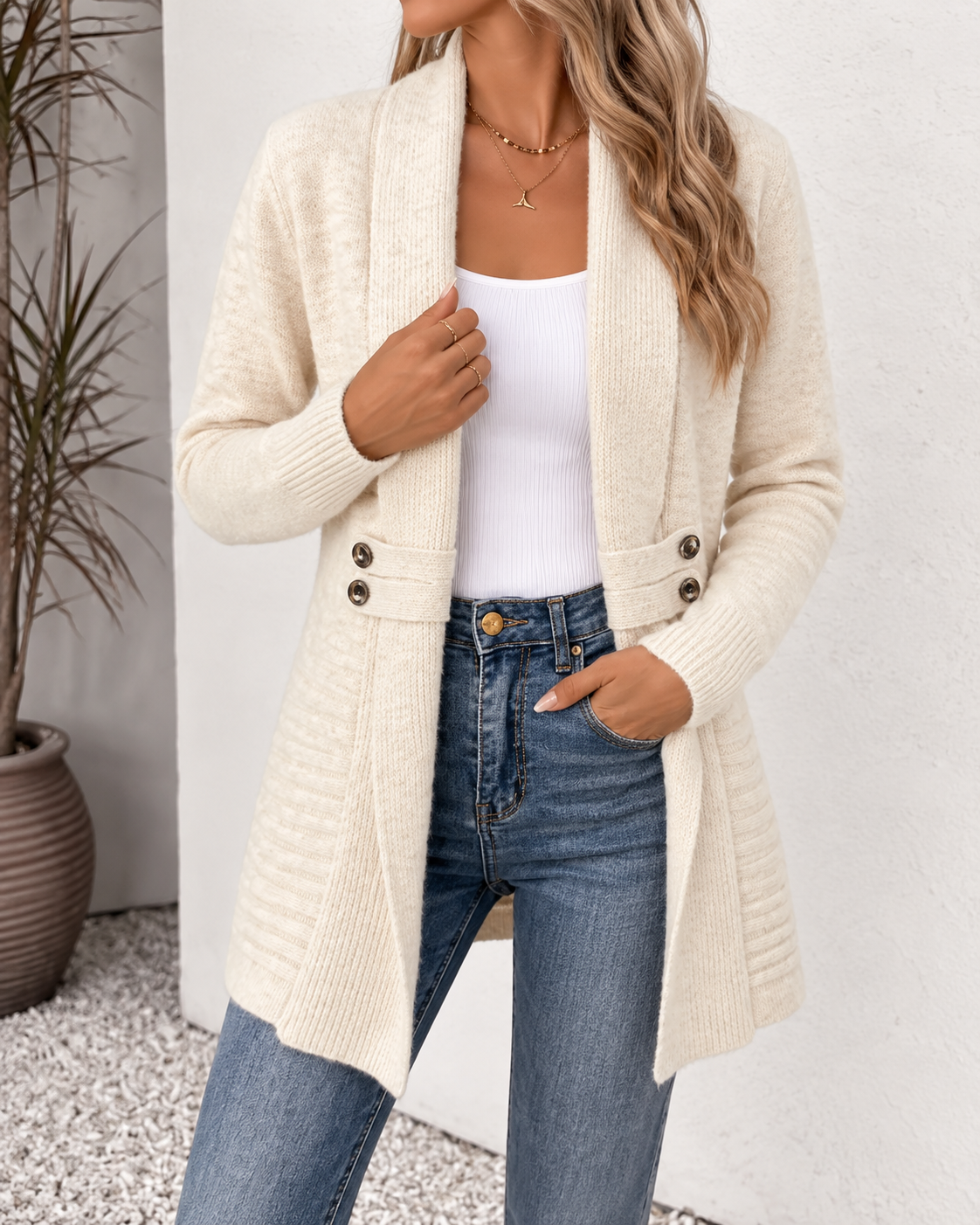 Kiva™ | Cárdigan Elegante