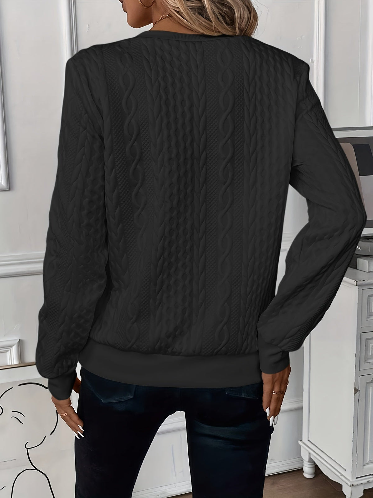 Julia™ | Eleganter Strickpullover mit Reißverschluss