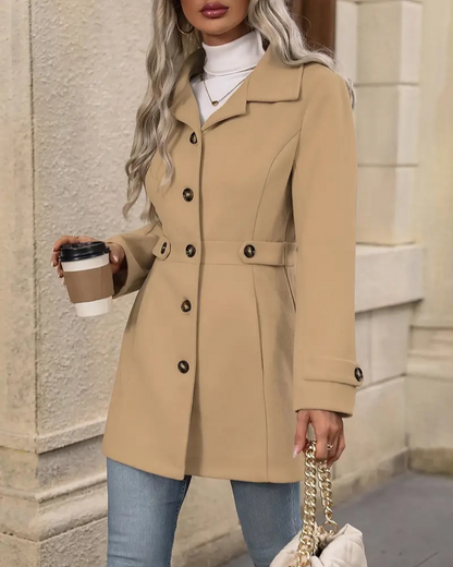 Elena™ | Eleganter taillierter Mantel