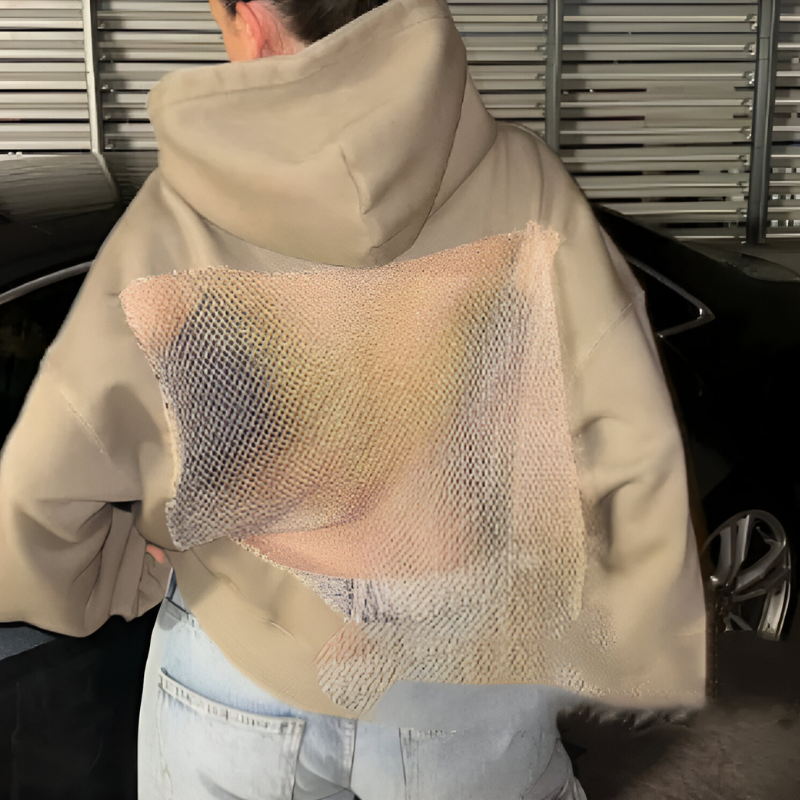 Lirane™ | Pull stylé avec cristaux dans le dos