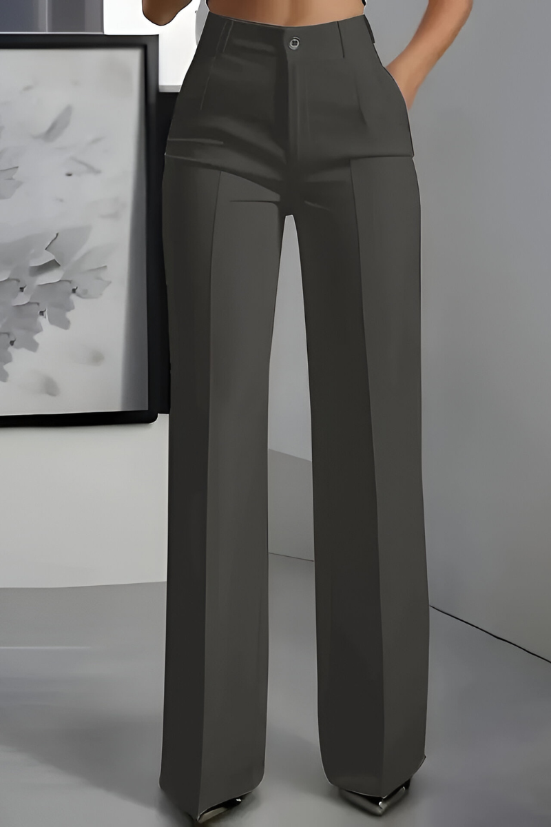 Kiva™ | Pantalon Élégant Taille Haute