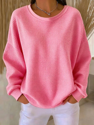Sari™ | Lässiger Strickpullover mit Struktur