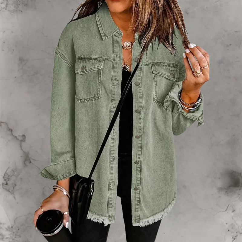 Kian™ | Chaqueta Vaquera Casual con Botones