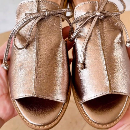 Liliana | Sandalen aus Kunstleder mit Riemen