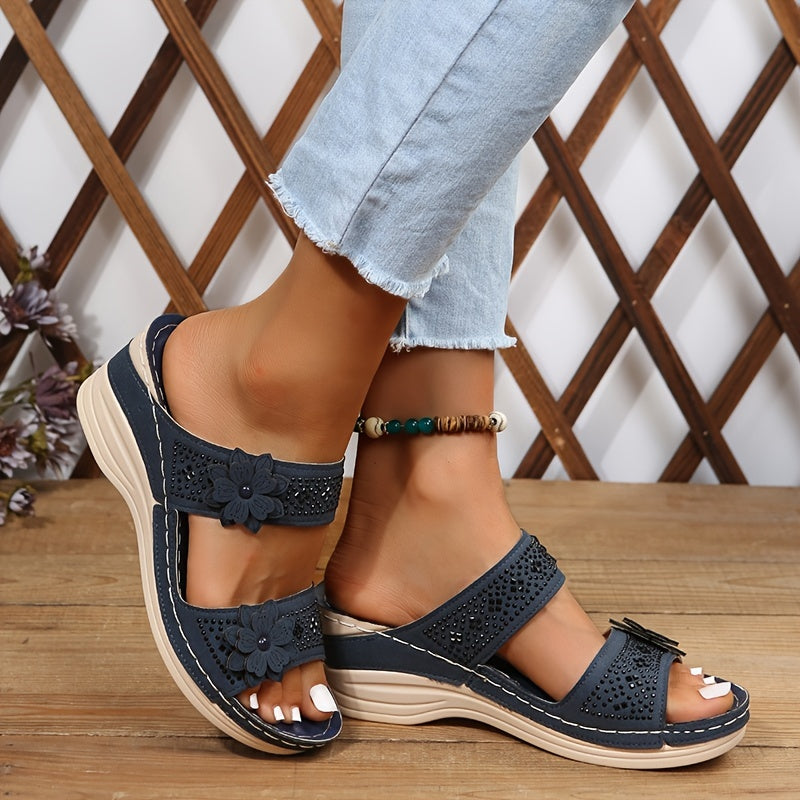 Sandali Comfort Compensati Rosalie