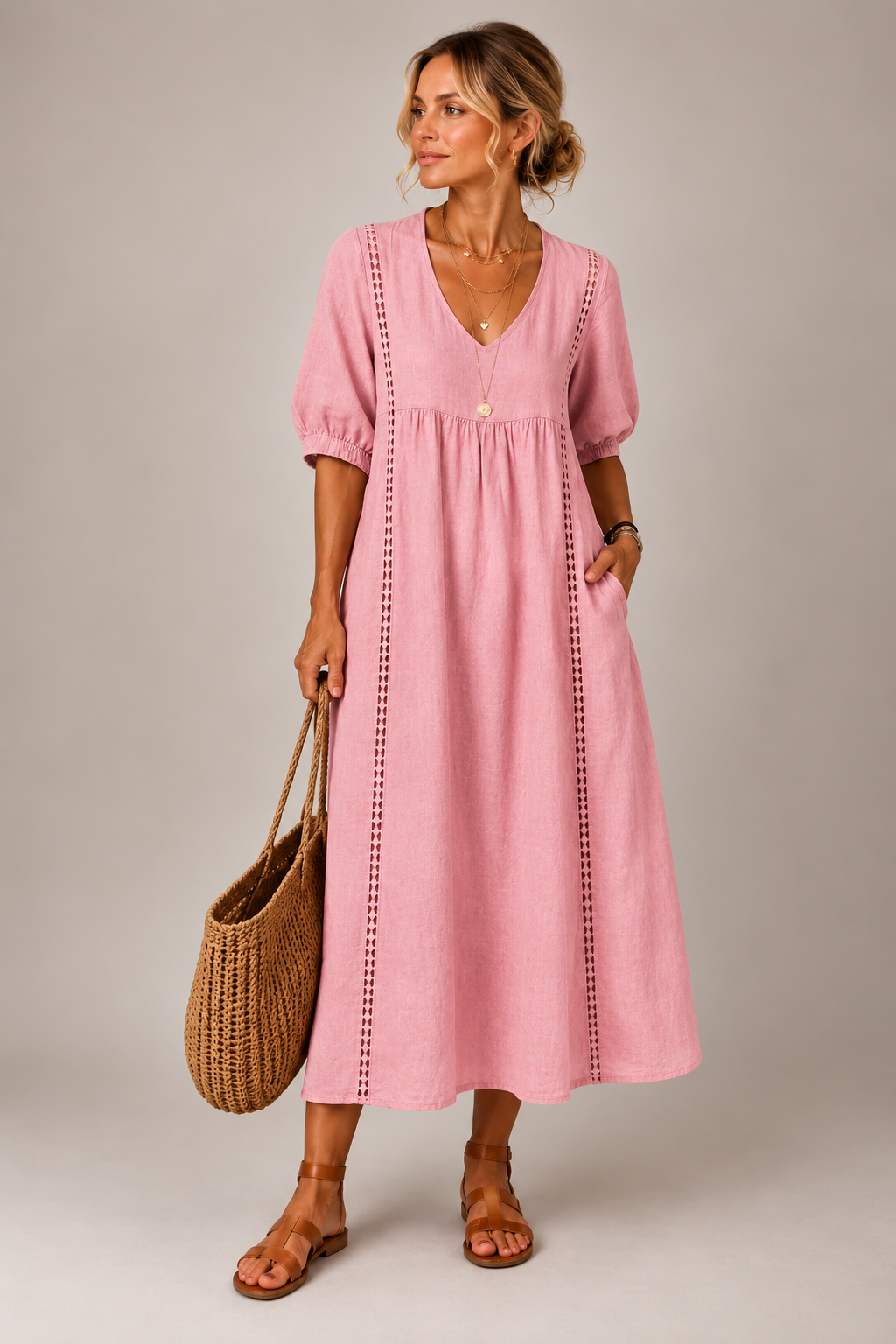 Sefi | Vestido midi de otoño/verano