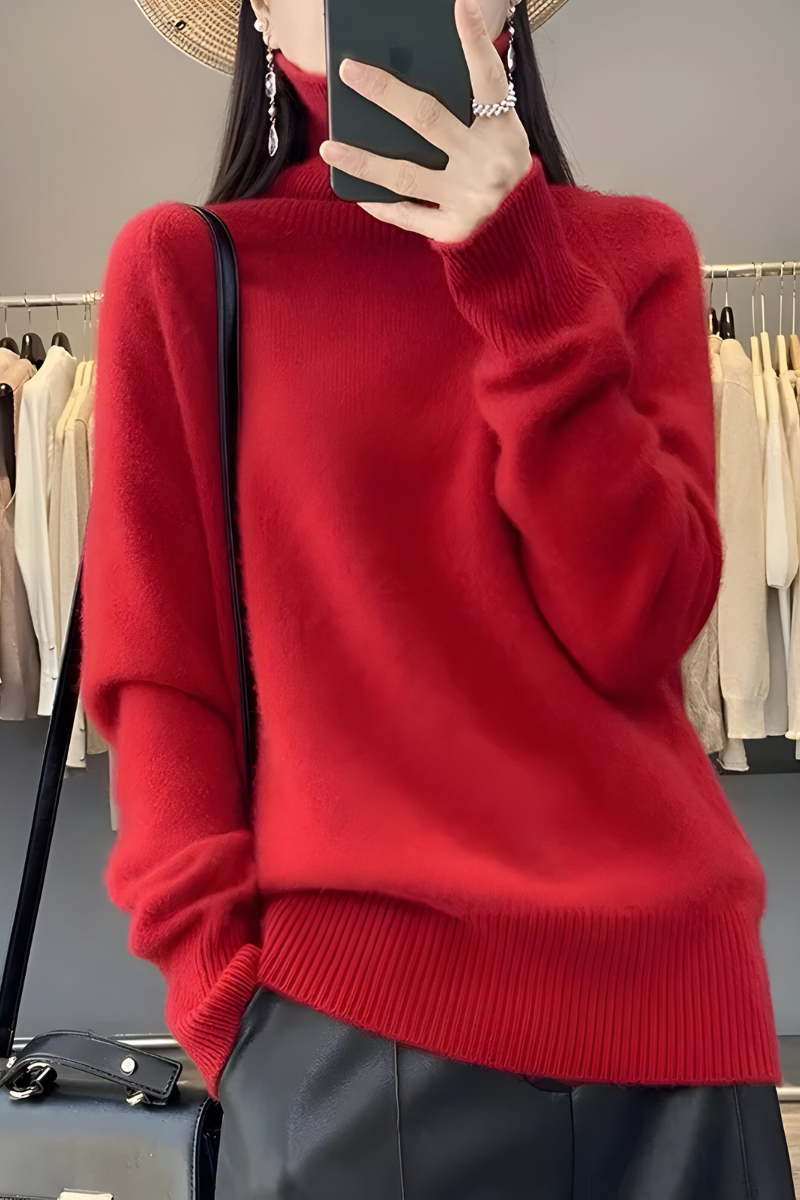 Elyn™ | Gestrickter Rollkragenpullover
