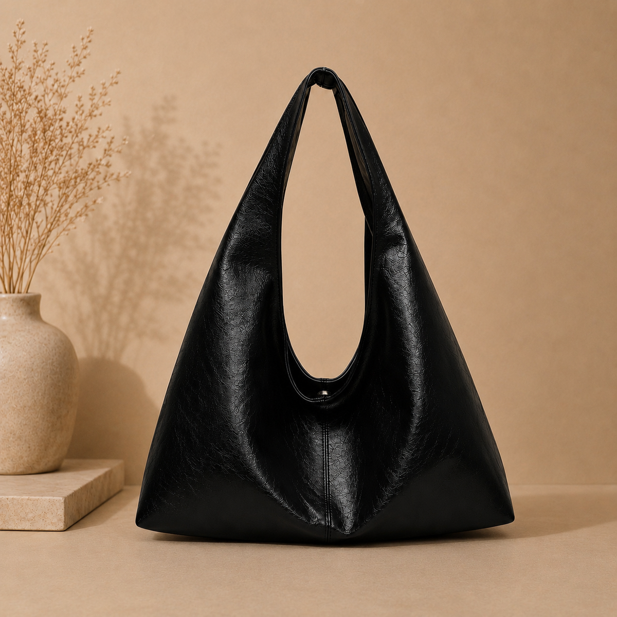 Valentina | Bolso Hobo de Silueta Esculpida