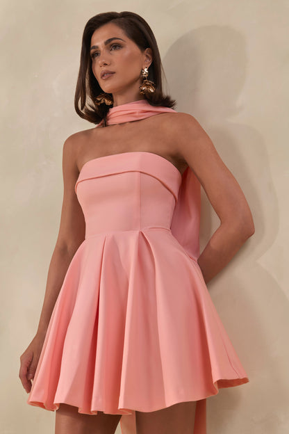 Bruna | Pañuelo De Gasa Rosa Claro