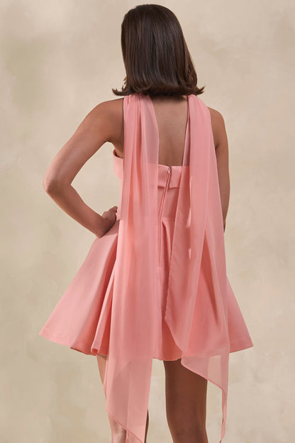 Bruna | Pañuelo De Gasa Rosa Claro