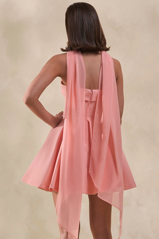 Bruna | Pañuelo De Gasa Rosa Claro