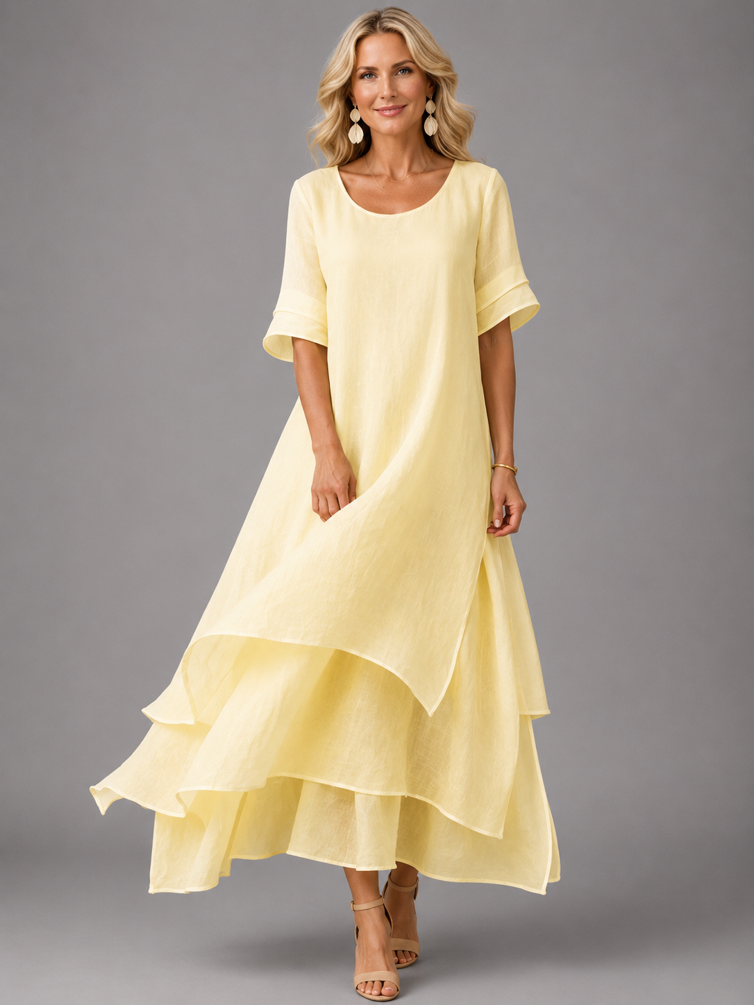 Irene | Vestido Maxi Fluido