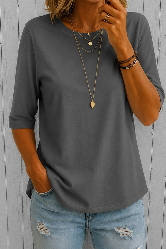 Ilenia | T-shirt casual a mezze maniche