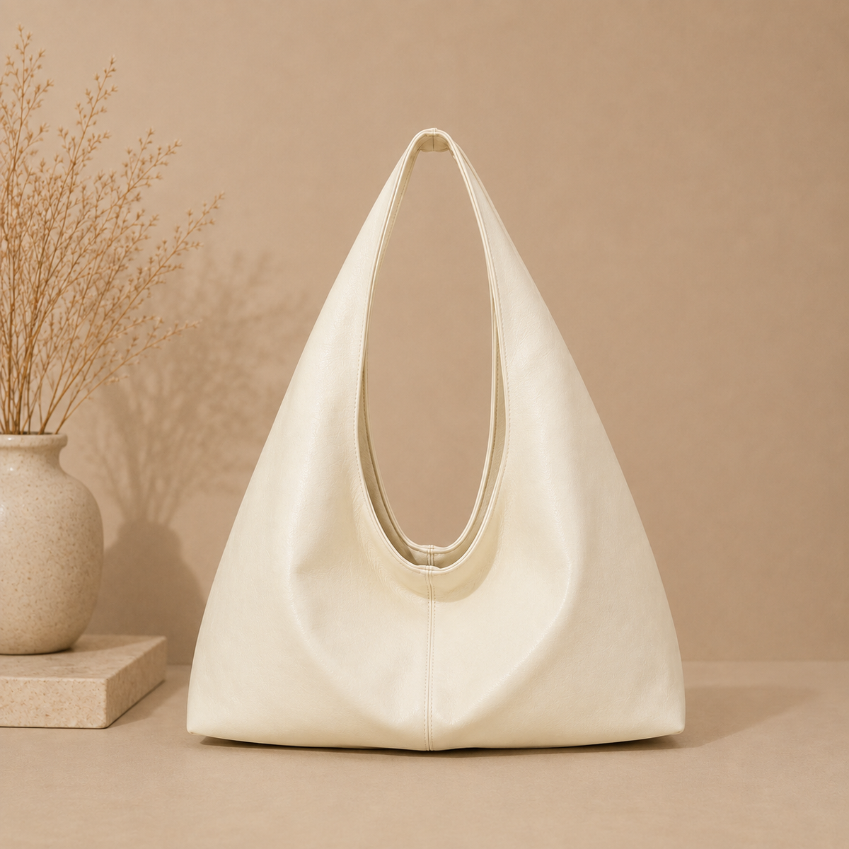 Valentina | Bolso Hobo de Silueta Esculpida