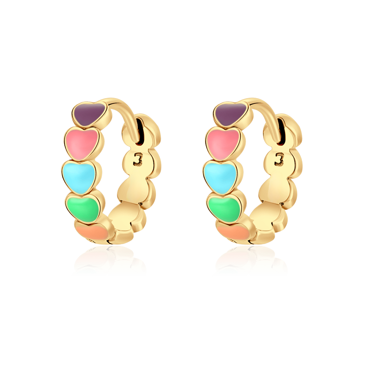 Pendientes Colorful Love