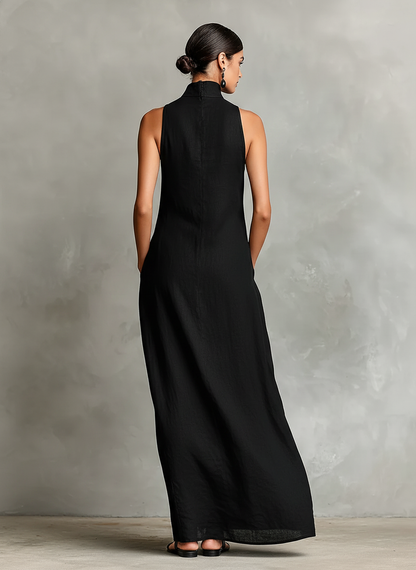 Caterina | Minimalistisches langes Kleid