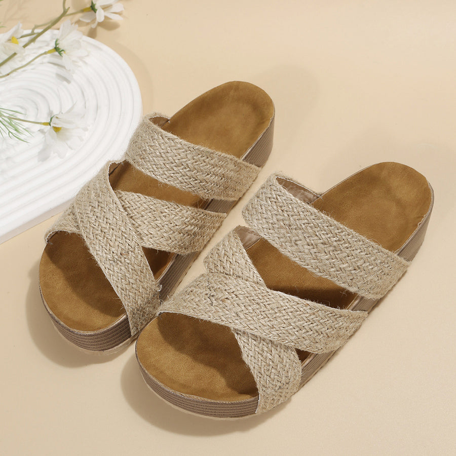 Donatella | Sandalias de Elegancia Trenzada
