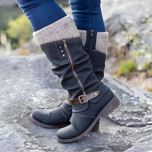 Faye™ | Elegante bequeme Stiefel mit stützendem Fußbett